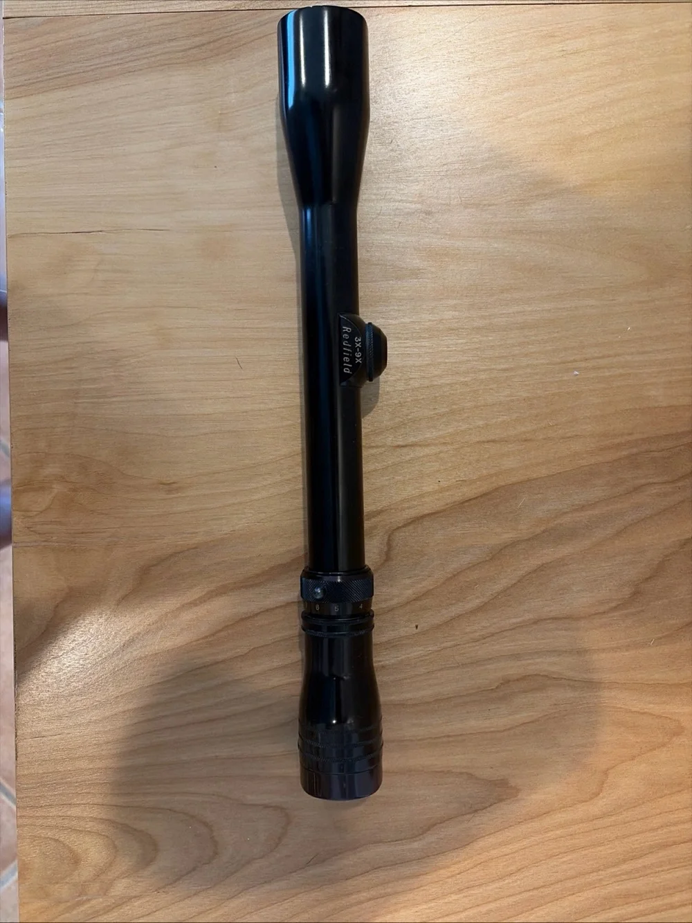 Redfield 3x-9x Rifle Scope with Adjustable Turrets - Black